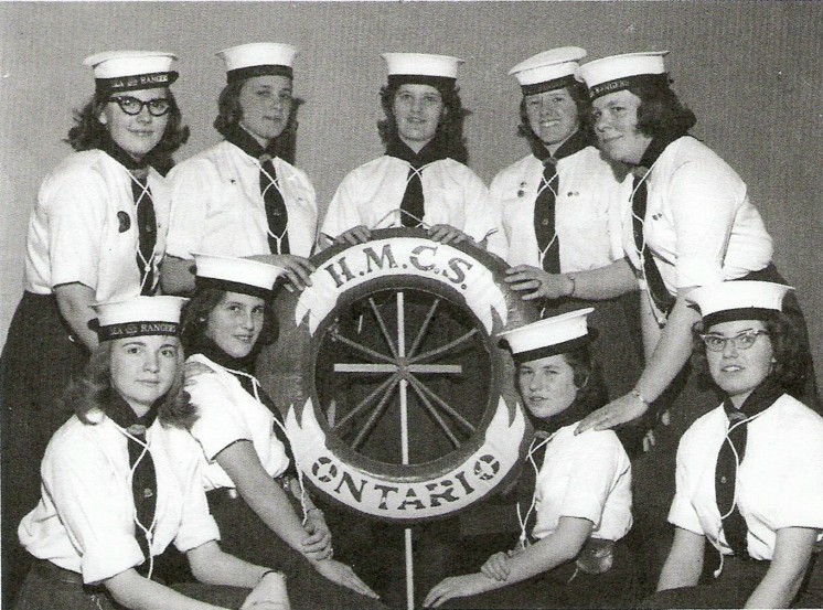 Cornwall Ontario, Sea Rangers, circa 1961.
