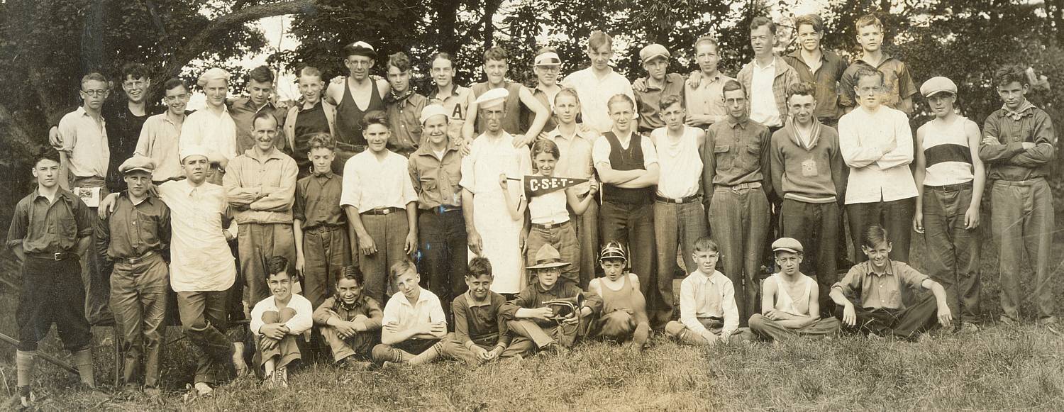 C.S.E.T. Camp, Gananoque Ontario, 1929.