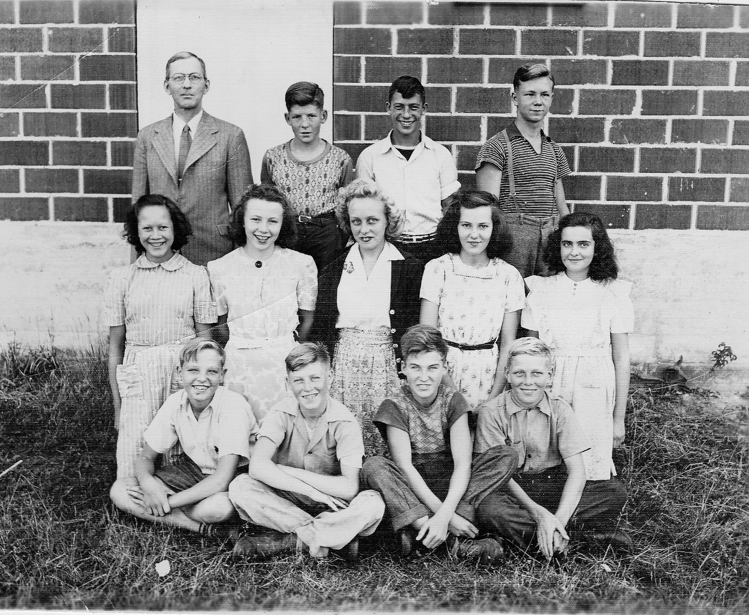 Waubaushene Elementary School, about 1944