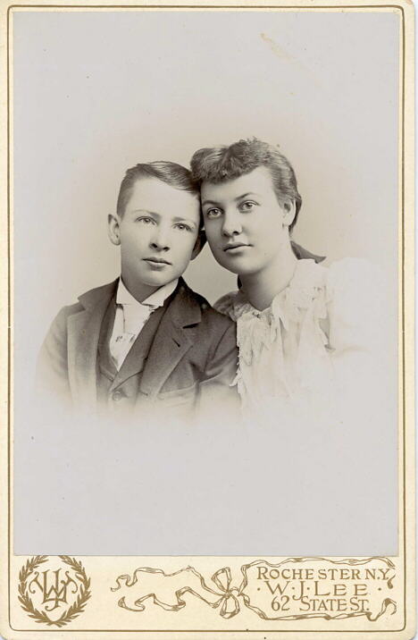 Photograph of Thomas and May McCarthy, Rochester, N.Y.