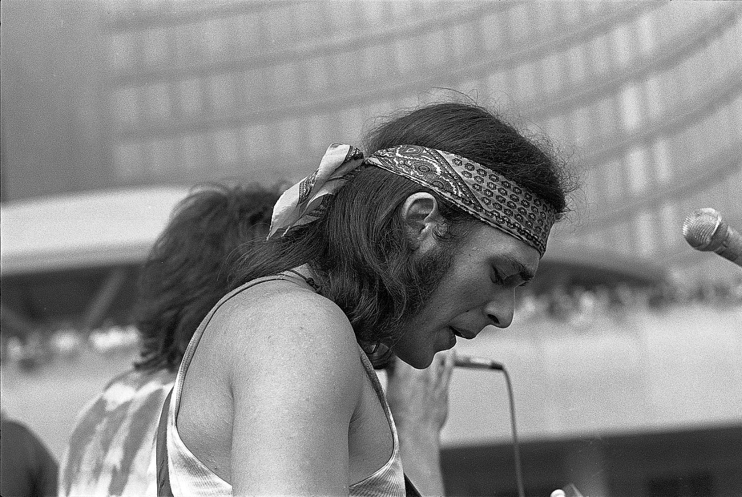 Mudflat, warm-up for Lighthouse Concert at City Hall, Toronto, 1970: David Moulaison