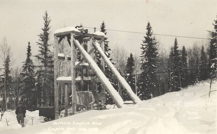 Northern Empire Mine, Ontario, 1929