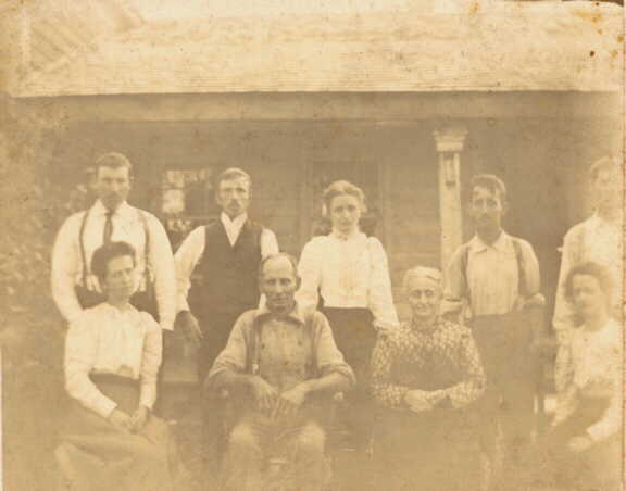 Photograph of Platt family