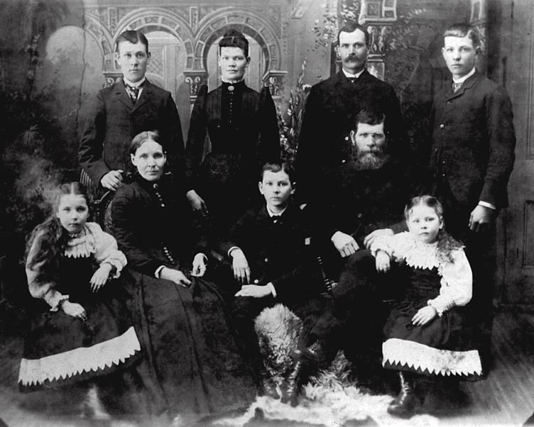Robert Purdon family, Whitechurch, Ontario