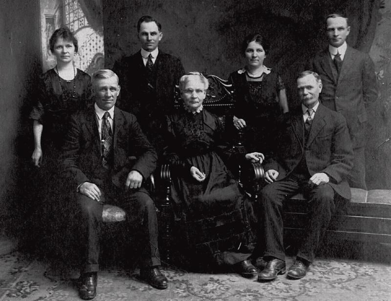 Jane (Thom) Purdon and family, Whitechurch, Ontario