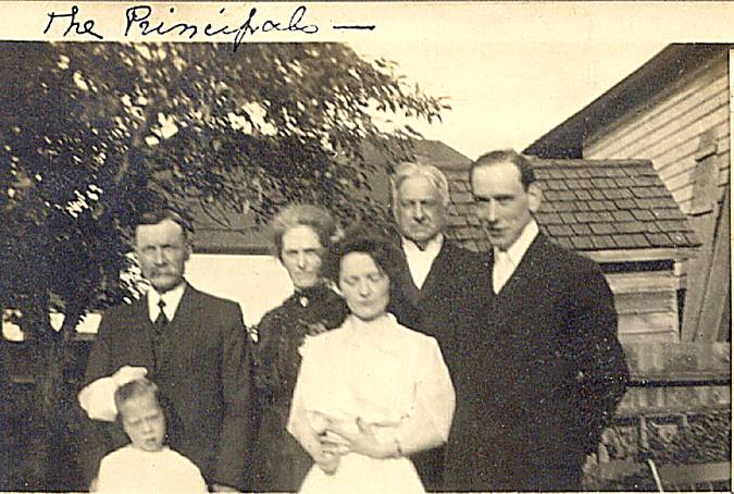 John & Doris Stone, Mary Martha (Wilson) Stone, Etta Belle Stone and Mr. Lawrence Sr. and William Lawrence.