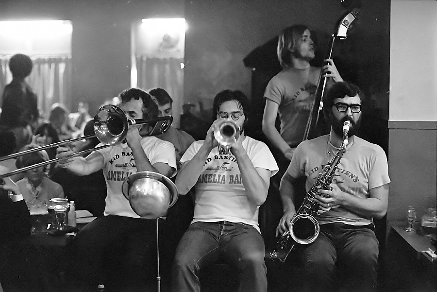 Kid Bastien's Camelia Band, Toronto, 1970.