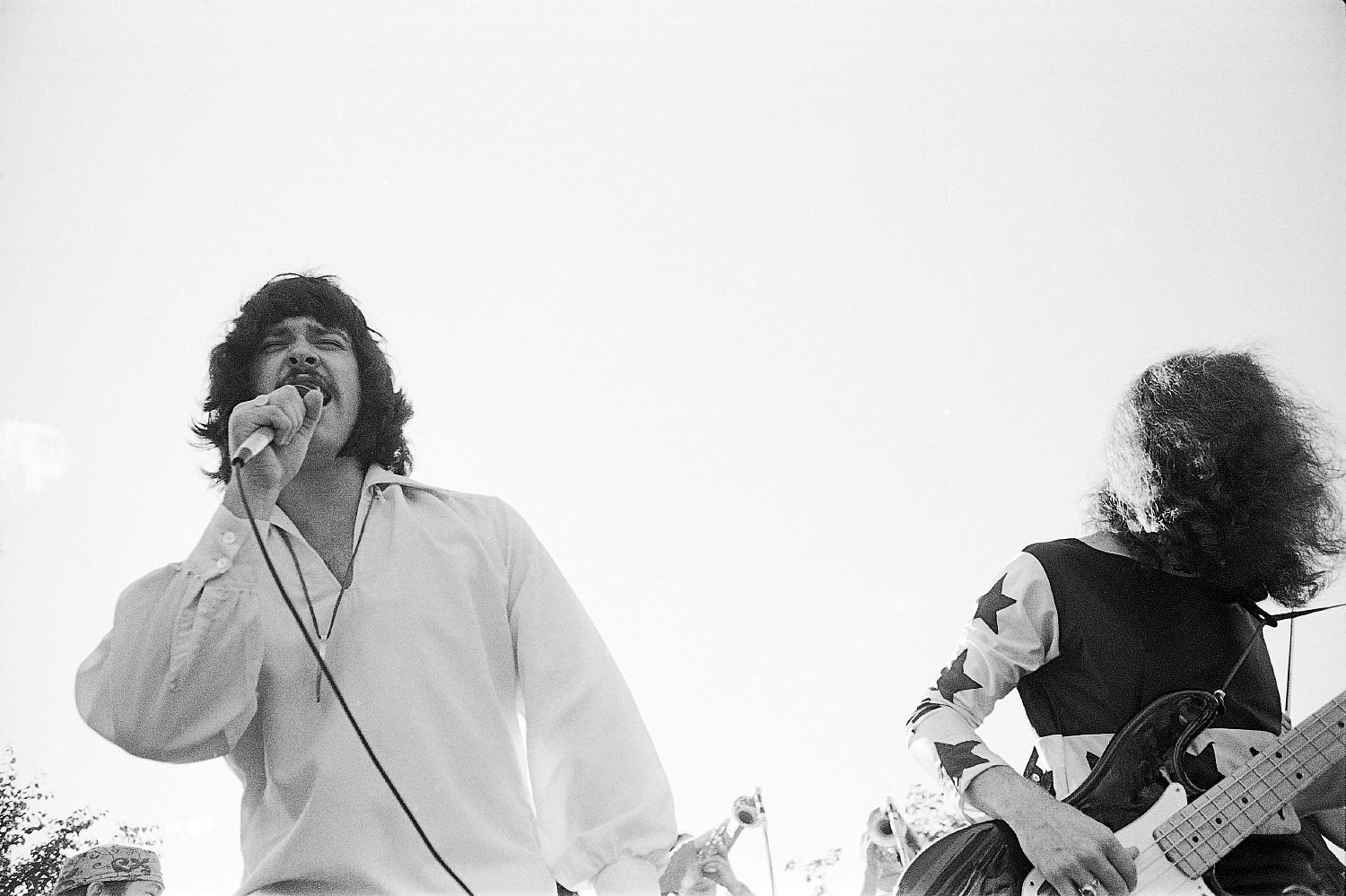 Bob McBride & Louie Yacknin, Lighthouse Concert at City Hall, Toronto, 1970.