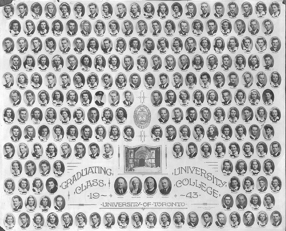 1943 University College Graduates