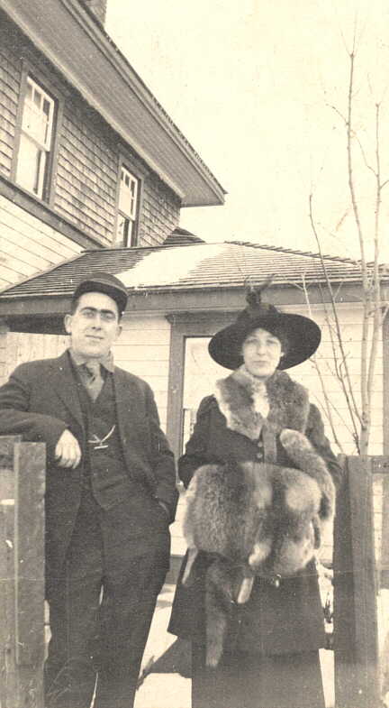 Photograph of Mr. and Mrs. George Woodman, Kingston.